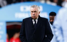 Ancelotti, en Vallecas antes del Rayo-Real Madrid.