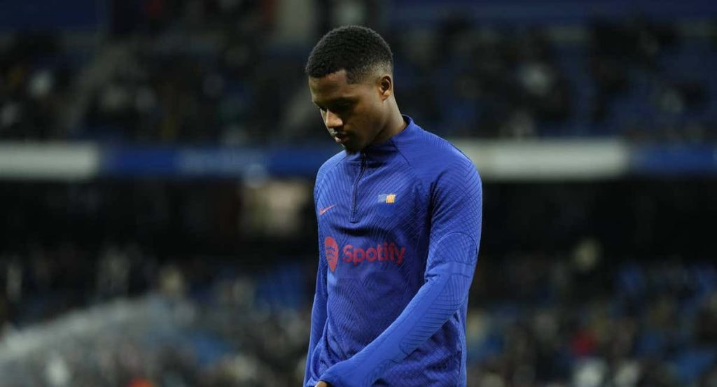 Ansu Fati, en el Bernabéu.