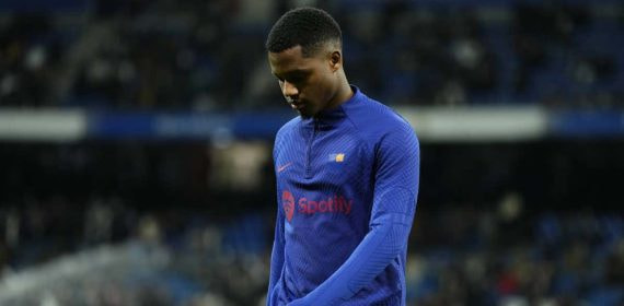 Ansu Fati, en el Bernabéu.