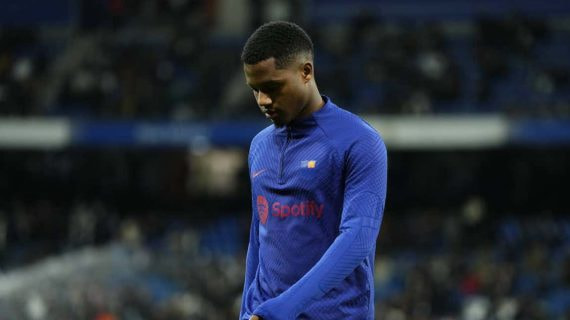 Ansu Fati, en el Bernabéu.