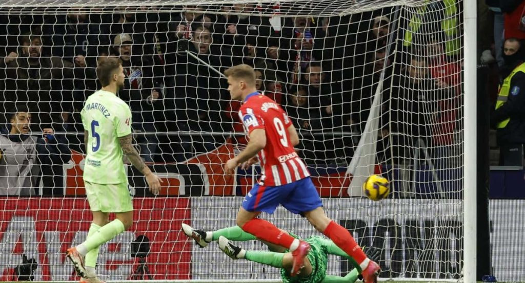 El noruego anotó el 0-2.