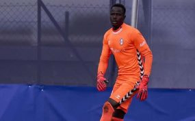 Sarr, en un partido.