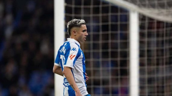 Yeremay, con el Dépor.