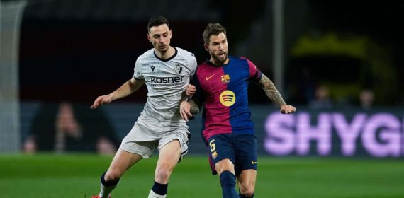 Iñigo Martínez, en el partido ante Osasuna.