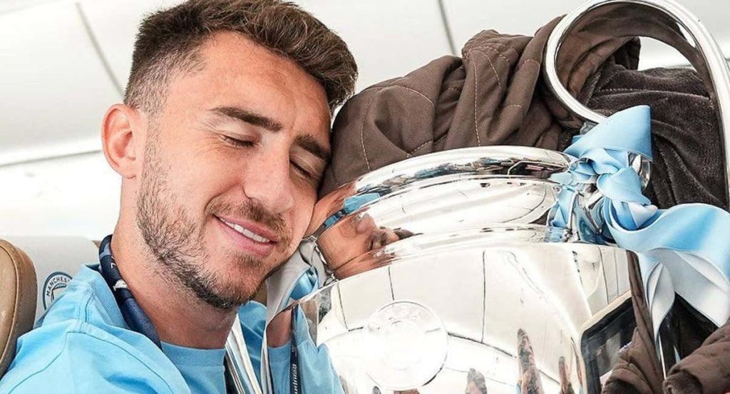 Laporte, con la Champions.