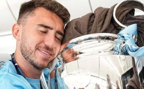 Laporte, con la Champions.