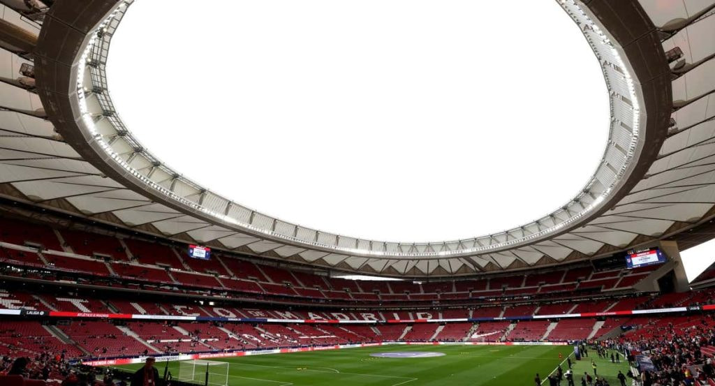 Vista genérica del estadio del Atlético de Madrid, por ahora sede Mundialista para 2030.