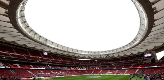 Vista genérica del estadio del Atlético de Madrid, por ahora sede Mundialista para 2030.