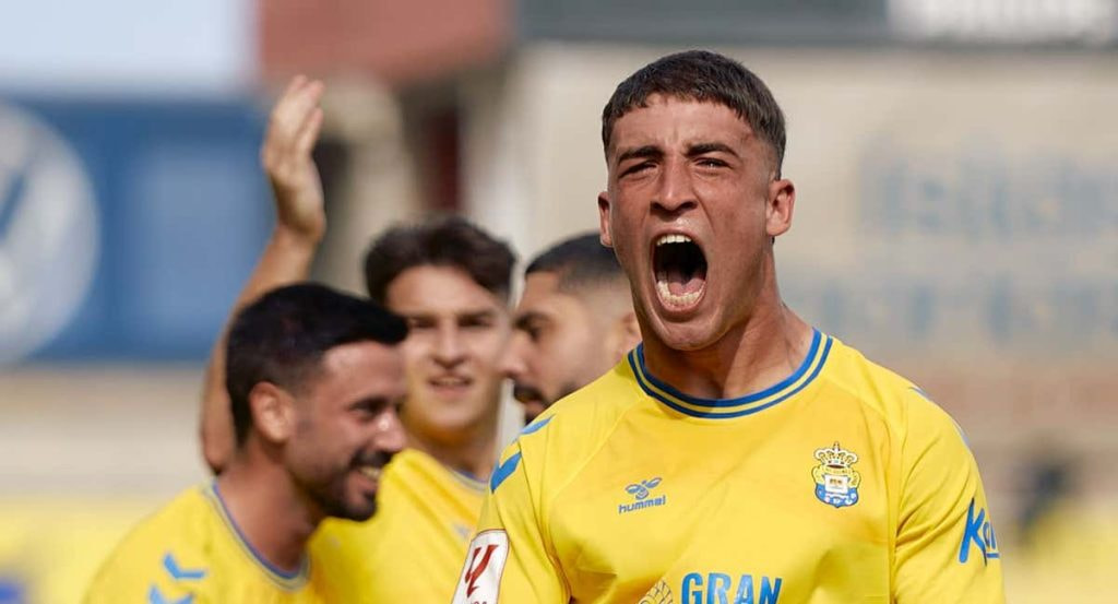 Juanma Herzog, central de Las Palmas al que pretende el Atlético.