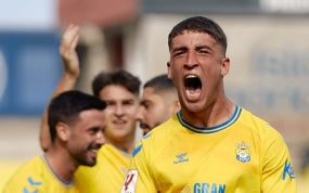 Juanma Herzog, central de Las Palmas al que pretende el Atlético.