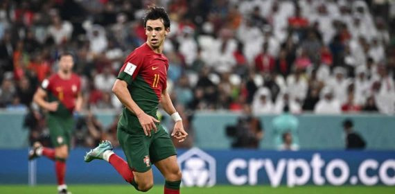 Joao Félix, durante la goleada contra Suiza.