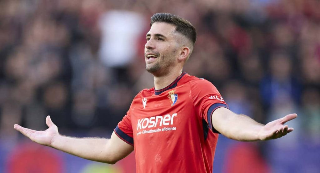 Areso, con Osasuna.