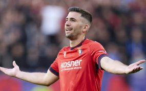 Areso, con Osasuna.