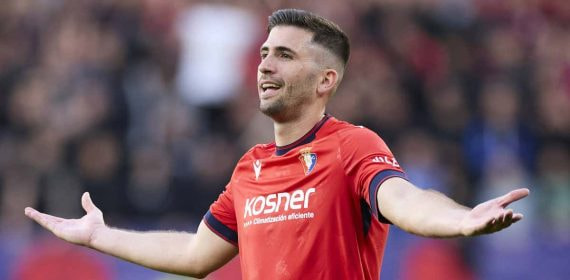 Areso, con Osasuna.