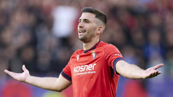 Areso, con Osasuna.