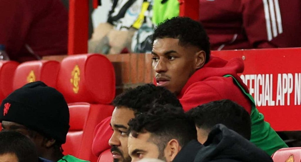 Rashford está pasando un momento difícil en el United.