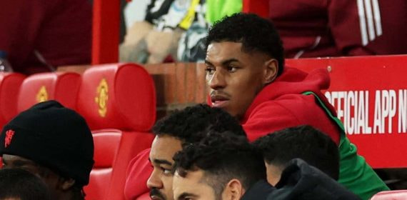 Rashford está pasando un momento difícil en el United.