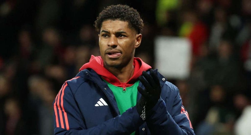 Marcus Rashford, jugador del Manchester United.