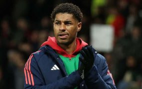 Marcus Rashford, jugador del Manchester United.