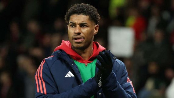 Marcus Rashford, jugador del Manchester United.