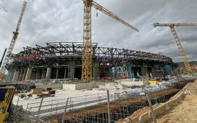 El estado del Camp Nou a inicios de marzo.