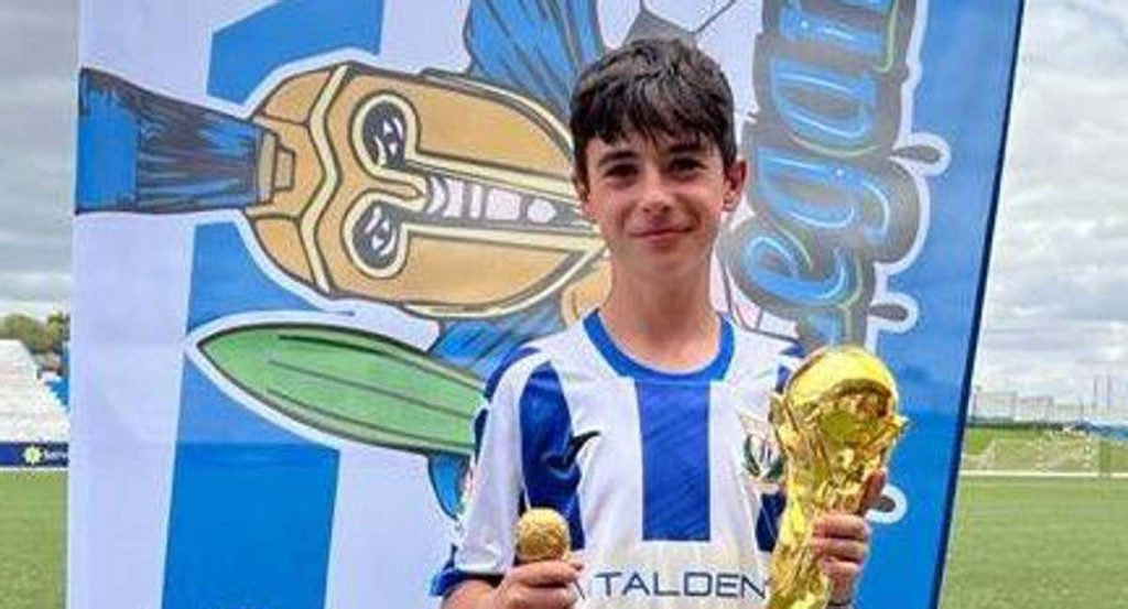 Byron, con el Leganés.