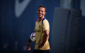 Thiago durante un entrenamiento.