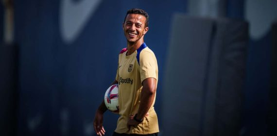 Thiago durante un entrenamiento.