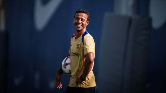 Thiago durante un entrenamiento.