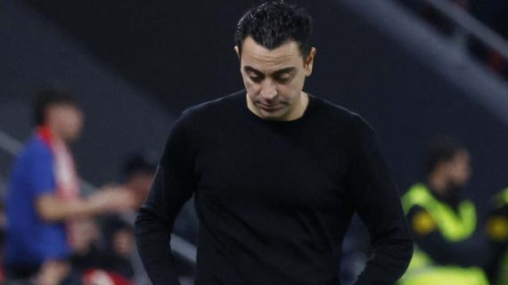 Xavi Hernández, entrenador del Barcelona hasta el 30 de junio.