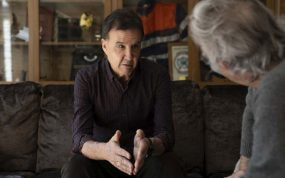 José Ramón de la Morena, durante la entrevista con Enric González.