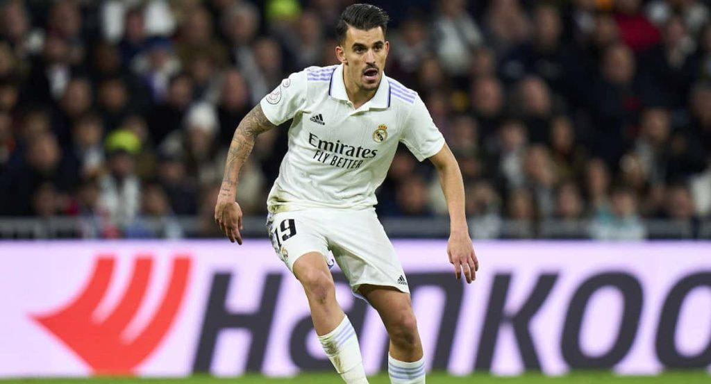 Dani Ceballos, con el Real Madrid.