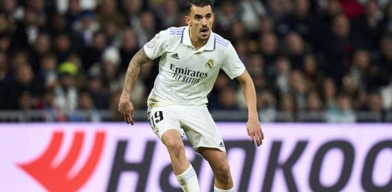Dani Ceballos, con el Real Madrid.