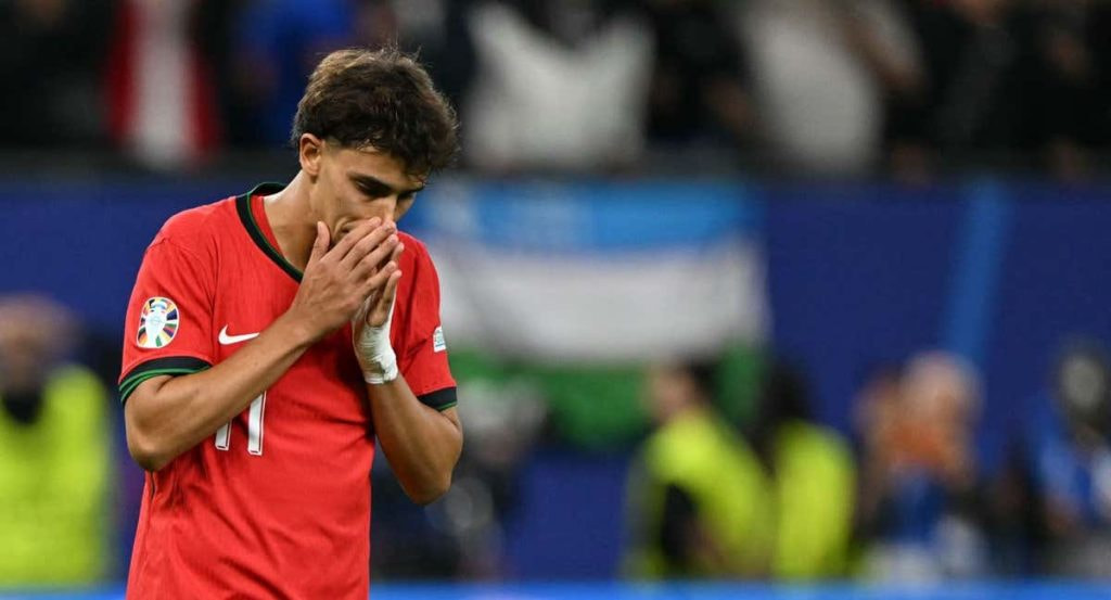 Joao Félix, con Portugal.