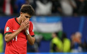 Joao Félix, con Portugal.
