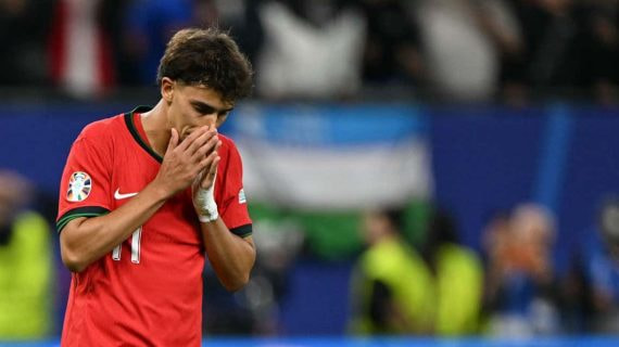 Joao Félix, con Portugal.