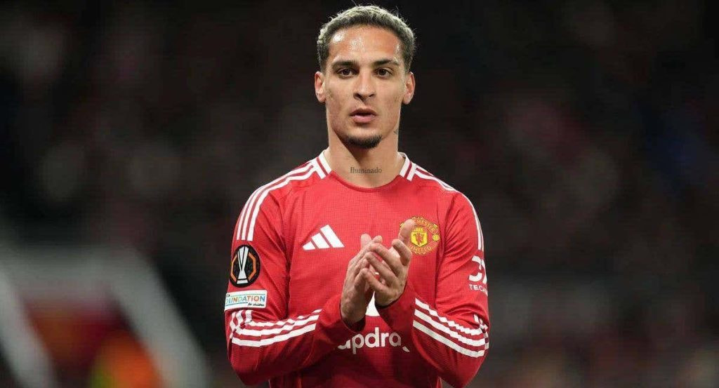 Antony, extremo del Manchester United.