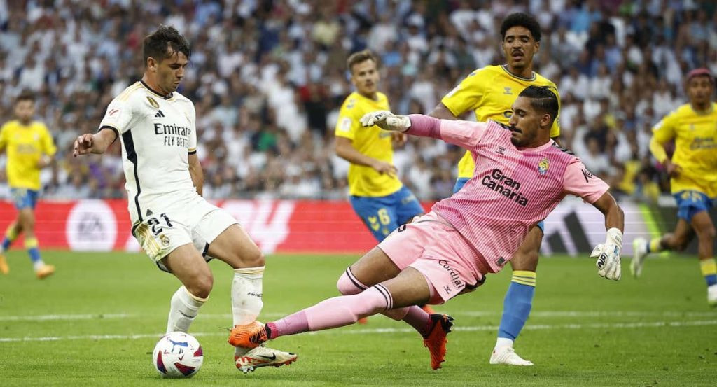 Brahim, contra Las Palmas.