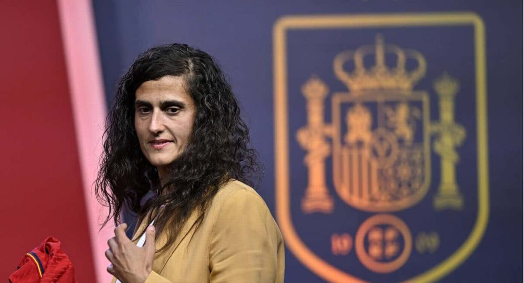 Montse Tomé durante su presentación como seleccionadora nacional.