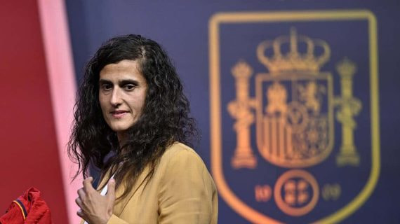 Montse Tomé durante su presentación como seleccionadora nacional.