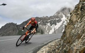 Carlos Rodríguez, en la cuarta etapa del último Tour de Francia.