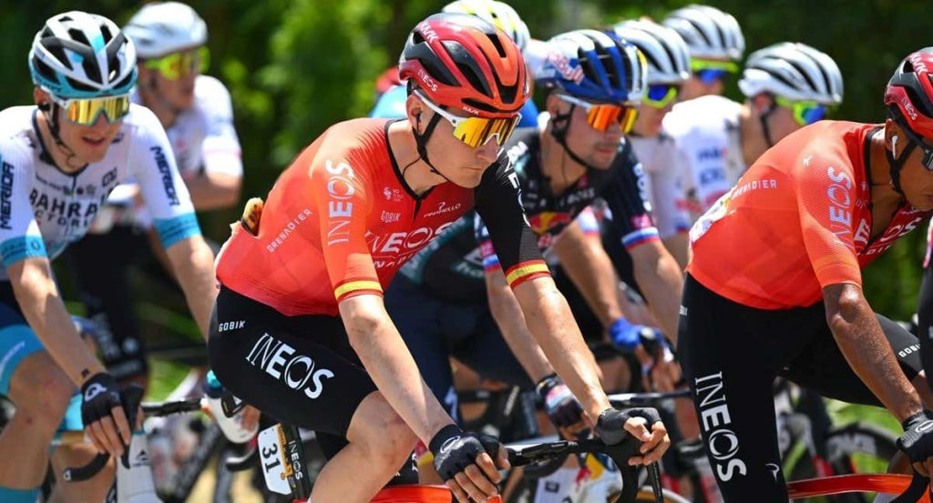 Carlos Rodríguez, durante el presente Tour de Francia.