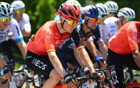 Carlos Rodríguez, durante el presente Tour de Francia.
