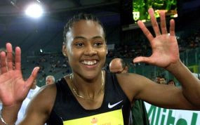 Marion Jones.