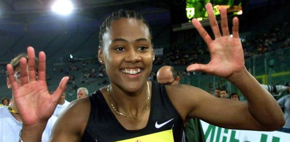 Marion Jones.