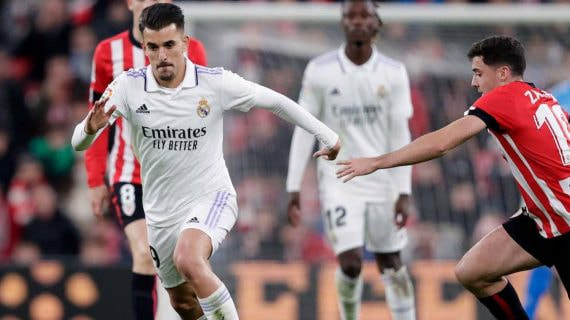 Ceballos, en un partido de esta temporada.