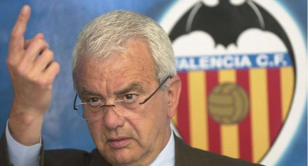 Paco Roig, presidente del Valencia de 1994 a 1997.