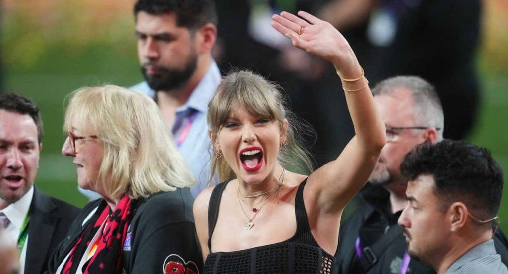Taylor Swift, en la pasada Super Bowl.