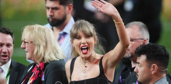 Taylor Swift, en la pasada Super Bowl.