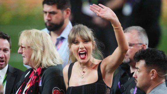 Taylor Swift, en la pasada Super Bowl.